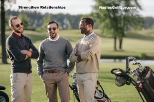 networking on the golf course