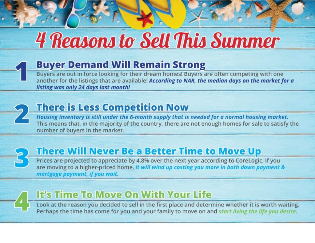 4 reasons to sell this summer