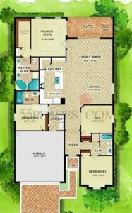 Sophia Floor Plan in this Treviso Bay Home Pending Sale