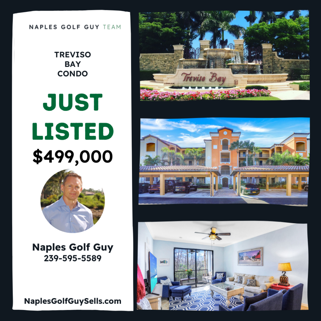 Alberi Acqua Treviso Bay Just listed by Naples Golf Guy