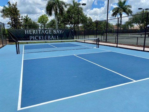 Heritage Bay Pickleball or Pickle ball