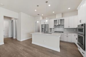 new azure home with luxury kitchen
